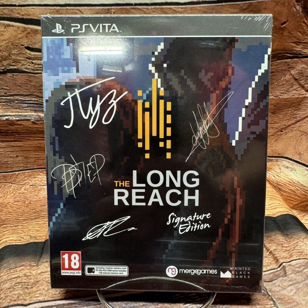 The Long Reach Signature Edition PS Vita Video Game Merge Games Playstation RARE